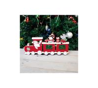 Netagon Battery Powered Christmas Train Ornament in Red Netagon Red