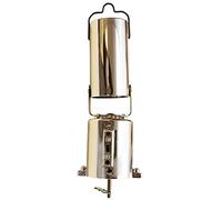 Netagon Battery Powered Hanging Moving Revolving Turning Motor for Mirror balls, Wind Chimes and Wind Spinner (Silver)
