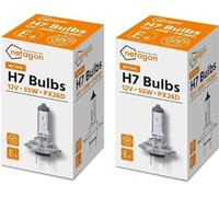 Netagon Brand Car & Van Headlight Bulbs H7 Bulbs 477 499 12v 55W PX26d - Pack of Two