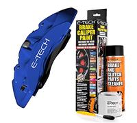 Netagon Car Brake Caliper Quick Drying High Performance Temperature Rating 220 C Paint Kit Set (Blue)
