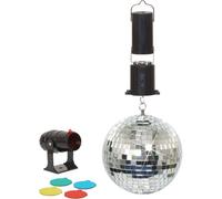 Cheetah 6 Mirror Ball Set, Silver
