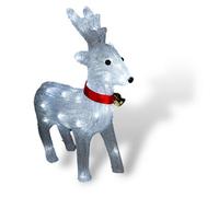 Netagon Christmas Festive Outdoor & Indoor 39Cm Reindeer With 40 Led's, Timer And Battery Operation