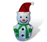 Netagon Christmas Festive Outdoor Light-Up 70Cm Snowman With Battery Operated Timer And 45 Led's