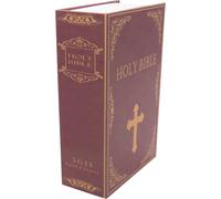 Netagon Combination Lock Discreet Bible Book Hidden Cash Document Valuables Safe Box