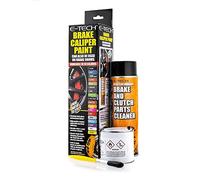 Netagon E-TECH Silver Brake Caliper/Drum Paint Complete Kit inc Paint/Cleaner & Brush enough to paint Four Calipers