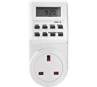 Netagon Electric Appliance Plug-in Programmable Digital Timer Socket Plug (24 Hours, 7 Day, LCD Display) (Pack of 1)