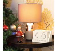 Netagon Festive Metal Standing Christmas Angel Ornament- Red