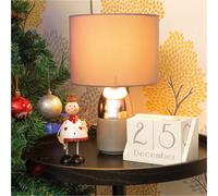 Netagon Festive Metal Standing Christmas Angel Ornament- White