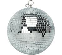Netagon Fxlab Lightweight Silver Mirror Dance Disco Party Dj Ball (500mm 20") With Dual Hanging Points