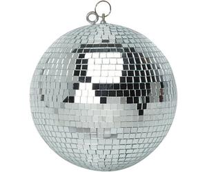 Netagon Fxlab Lightweight Silver Mirror Dance Disco Party Dj Ball (500mm 20") With Dual Hanging Points