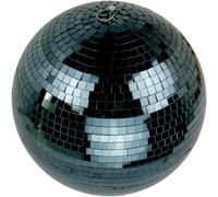 Netagon Fxlab Party Event Festive Christmas Black Disco Mirror Ball 300mm
