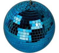 Netagon Fxlab Party Event Festive Christmas Blue Disco Mirror Ball 200mm