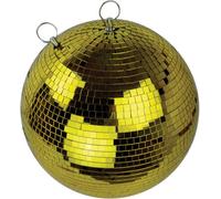 Netagon Fxlab Party Event Festive Christmas Gold Mirror Disco Ball 400mm