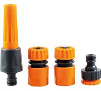 Netagon Garden Outdoor 4 Piece Hose Pipe Connection Set Kit