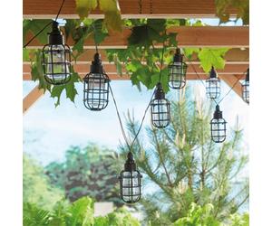 Netagon Garden Outdoor Corsica Solar Powered String Light With 10 Leds