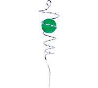 Netagon Garden Outdoor Hanging Spiral Wind Spinner With Ball- Green