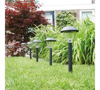 Netagon Garden Outdoor Led Solar Powered Kodiak Post Light - 2 Pack