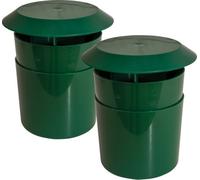 Netagon Garden Outdoor Non-Toxic Child Pet Wildlife Safe Slug & Snail Beer Traps 2 Pack