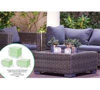 Netagon Garden Outdoor Water Resistant 3 Piece Large Corner Sofa Seat Set & Table Cover