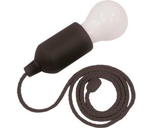 Netagon Home Garden Indoor Outdoor Battery Operated Led Hanging Pull Light - Black