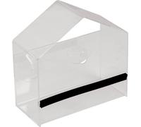 Netagon Home Garden Outdoor Transparent Window Nuts Seed Bird Feeder Feeding Station