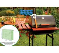 Netagon Home Garden Water Resistant Outdoor Drum Bbq Barbeque Green Cover Protector