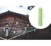 Netagon Home Garden Water Resistant Rotary Clothes Dryer Washing Line Whirligig Cover