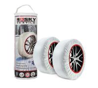 Netagon Husky Fabric Textile Socks Chains to fit 22" Car Tyres Wheels | Ultimate Grip & Winter Protection | Set of 2, PAIR | TÜV/GS Approved Euro Travel (Fabric, 235/55 R20)
