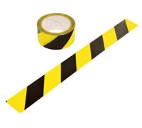 Netagon Laminated Chevron Hazard Warning Tape 50mm X 33M