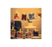 Netagon LED Battery Powered Clip String Lights in Clear Netagon Clear