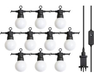 Netagon Luxform Lighting Honolulu Indoor & Outdoor 24V 10 Led Lights Festoon Light Set