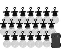 Netagon Luxform Lighting Outdoor Fiji 20 Bulb String Light Set With 24 Hour Timer