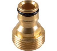 Netagon Male Threaded Tap Garden Hose Adaptor In Brass