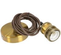 Netagon Modern Retro Vintage Industrial Pendant Ceiling Light Lamp - Antique Gold