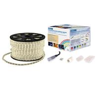 Netagon Outdoor Festive Static Led 45M Rope Lights Kit With Wiring Accessories- Ice White
