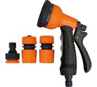 Netagon Outdoor Garden Hose Spray Gun Head With Fixing Kit