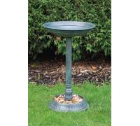 Netagon Outdoor Garden Strong Durable Freestanding Pedestal Wildlife Bird Bath With Base