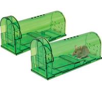 Netagon Pack Of 2 Indoor Outdoor Small Humane Mice Mouse Rat Rodent Trap Catcher Cage