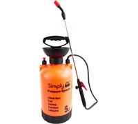 Netagon Portable Garden, Car, Home & Leisure Pressure Washer Manual Hand Pump Action Power Water Sprayer (5 LITRE)