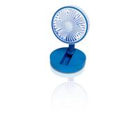 Netagon Prem-I-Air Compact Usb Rechargeable Desktop Fan With Adjustable Head Blue