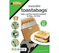 Netagon Resuable Toasted Toaster Sandwich Oven No Mess Toastabag Oven Liner- 2 Pack