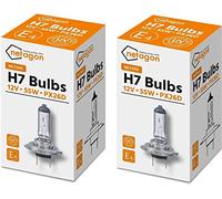 Netagon Set (Pair) 499 H7 12V 55W Headlight Bulbs to fit a Peugeot 207 (2008-2012) Peugeot 208 (2012+) Peugeot 2008