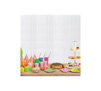 Netagon Shimmer Tinsel Curtain 2.5M x 1M White Netagon White