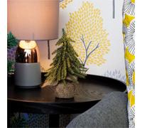 Netagon St Helens Home And Garden Decorative Gold Finish Mini Christmas Tree In Hessian Bag