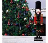 Netagon St Helens Home And Garden Red & Green Nutcracker Christmas Decoration Ornament