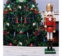 Netagon St Helens Home And Garden Red & Green Nutcracker Christmas Decoration Ornament