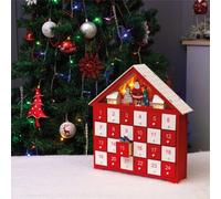 Netagon St Helens Home And Garden Wooden Advent Calendar