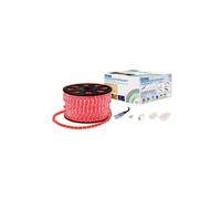 Netagon Static LED Rope Light Kit With Wiring Accessories Kit 90m Red Netagon Red