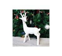 Netagon White Glitter Reindeer Netagon White