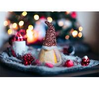 Netagon Xmas Haus Christmas Pink Light Up Gonk